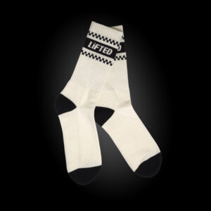 Lifted Checkerboard Crew Socks